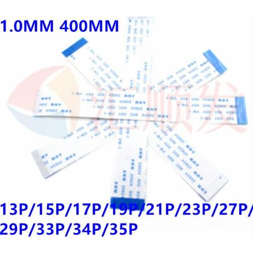200pcs! 1.MM 400MM FFC/FPC flat soft line FFC connection line electronic line 40CM 13P/15P/17P/19P/21P/23P/27P/29P/33P/34P/35P