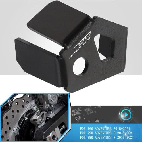 790Adventure Motorcycle Accessories Aluminum ABS sensor protection Cover Parts For 790 ADVENTURE R S 790adv 2018 2019 2020 2021