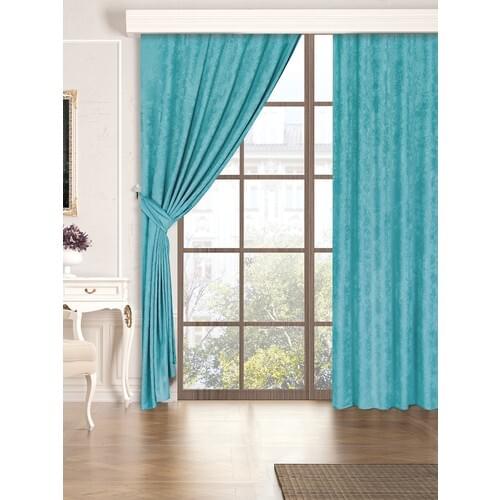 Belnido Home 300x250 Turquoise New Soft Backdrop Curtain