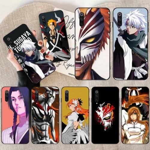Bleach Ichigo Kurosaki Hitsugaya Toushirou Phone Case for Xiaomi Mi Note 10 Lite Mi 9T Pro xiaomi 10 10 CC9 Pro 9SE