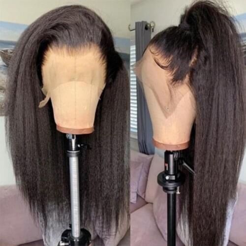 Long Straight Synthetic Lace Front Wigs for Women Heat Resistant Fiber Hair 613 Blonde Synthetic Cosplay Wigs