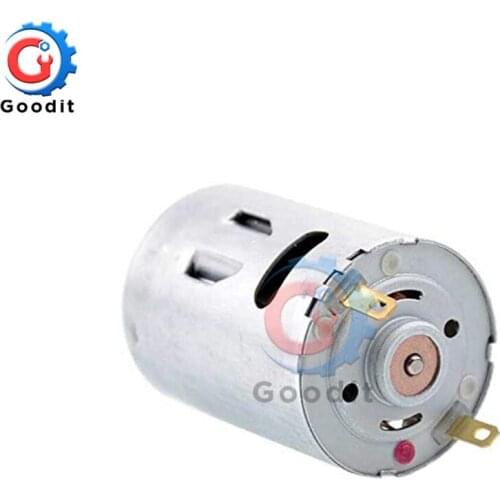 Hobby Motor 370 DC Motor DC 3-12V High Speed Hobby Toy Micro Motor 3500RPM High Torque for Smart Car Electronic