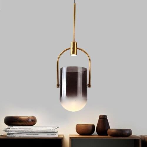 Nordic crystal luminaire suspendu design lamp led wall moon lamp hanglampen avizeler living room decoration