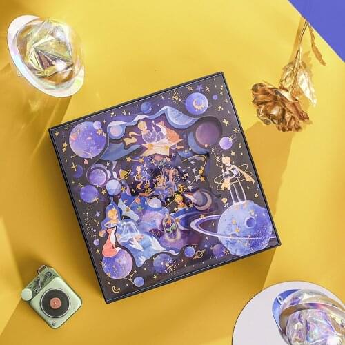 Cool Stars Theme My Prince Cartoon Design Diy Decoration Paper Set Cool Memo Notes+washi Tape+envelope Children Gift