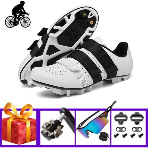 Cycling shoes male zapatillas ciclismo mtb bicyle footwear self-locking breathable Racing bicycle sneakers Wear-resistant