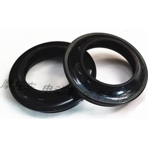 Motorcycle Front Fork Rubber Cover Cap Shock Absorber Dust Proof Sleeve Seal For Yamaha YBR125 YBR 125 125cc