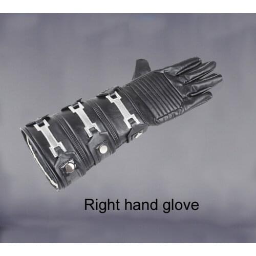Adult Superhero Star Jedi Anakin Skywalker Right Hand Glove Cosplay Costume Hand Decoration Accessories