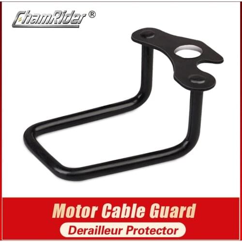 Mountain Bike Rear Derailleur Protector and Motor Cable Protector