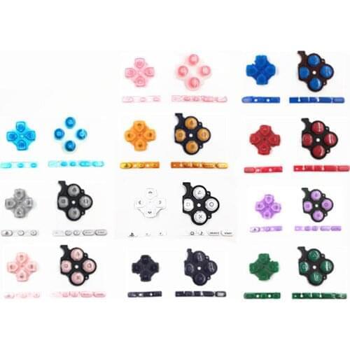 Game Pad Spare parts Black/ Red/ Silver/ White/ Blue Cross Keys Function button Vol+/- For PSP3000