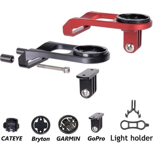 Bicycle Parts MTB Road Bike Bicycle Computer Mount Holder Support Stand Handlebar Mounting For GARMIN For CATEYE For GoPro Used