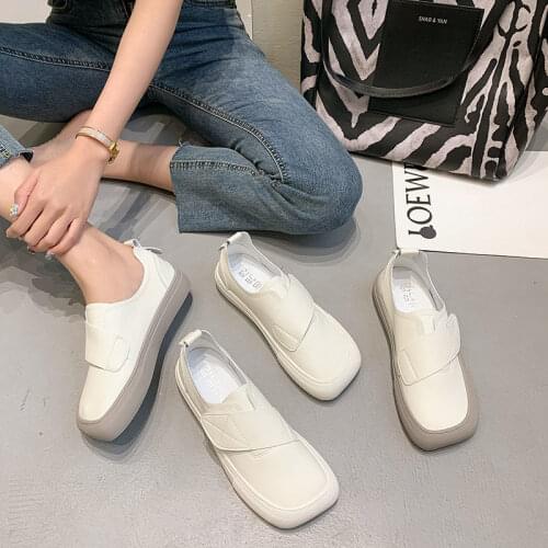 Women Casual Shoes Fashion Womans Shoes Spring Autumn Trend Flat Shoes For Women New Comfort White Mary Jane Shoes