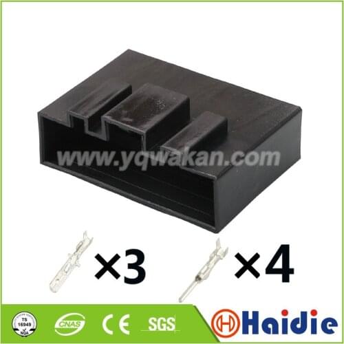 Free shipping 2sets 7pin auto wiring harness housing plug electrical waterproof connector