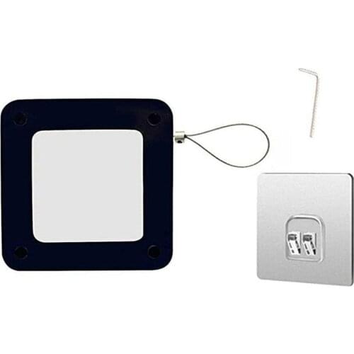 Punch-free Sliding Door Automatic Door Closer Hydraulic Buffer Household Door Artifact Drawstring Iron Spring Handy Closing P6G0