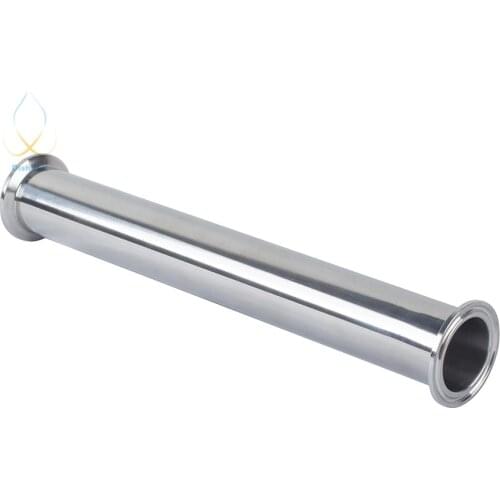 3" 76mm L=150mm (6") Sanitary Steel 304 Spool Pipe