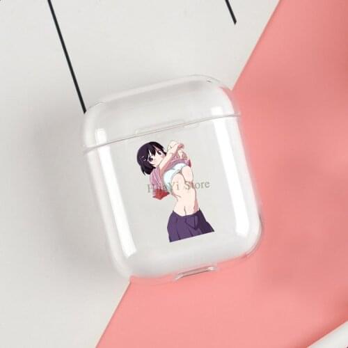 Monogatari Sexy Anime Girl Soft TPU Case For Apple Airpods 1/2 Protective Cases Bluetooth Wireless Earphone Cover