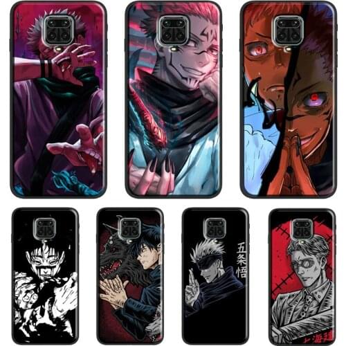 Anime Jujutsu Kaisen For Xiaomi Redmi Note 7 8 Pro 8T 9S Note 9 10 Pro Cover For Redmi 9T 9 9A 9C 7A 8A Case