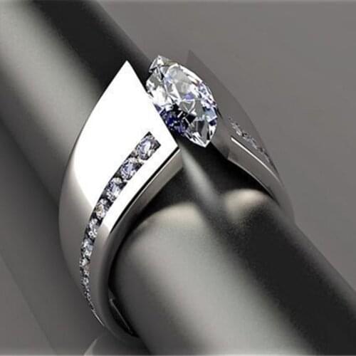 CC Rings For Women And Men Horse Eyes Shape Cubic Zirconia Luxury Jewelry Trendy Wedding Ring Drop Shipping CC2419