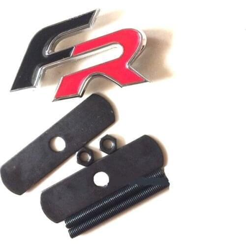 Metal FR Car Front Grille Grill Emblem Badge Logo