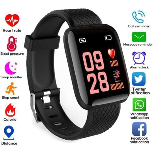 Smart Watches IP67 Waterproof Blood Pressure Heart Rate Monitor Watch Sport Smartwatch For Android IOS Apple Phone Men Women Kid