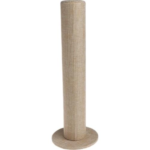 Jewelry Display Rack Bracelet Bangle Watch Stand Holder Cylinder Storage Linen X7JB