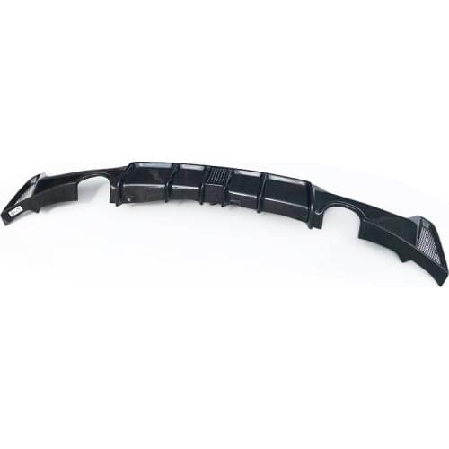 Carbon Fiber Rear Bumper Lip Diffuser with LED Lighg for F32 F33 F36 420i 428i 435i 420d 428d 435d M-tech M-Sport 2014 - 2019