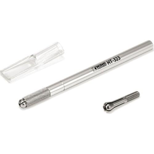 Wave Materials HT-323 HG Multi Handle (Slim Type),Model Hobby Craft Tools,with 2 Chucks (2.35/3.0mm)
