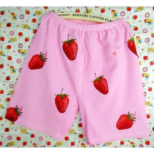 GINTAMA Silver Soul Sakata Gintoki Cosplay Costume Strawberry Costom Beach Shorts/ UnderPants