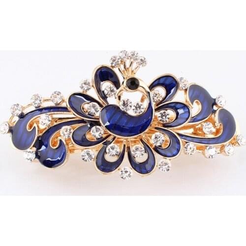 1PC new lady elestic crystal fashion hair pins and clips jewelry hair pins for women hair accessories