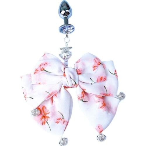 2021 Butt Plug Metal Anal Plug With Light Sex Games For Couples Luminous Anal Bells Prostate Massage Butt plug Tail Erotic Toys