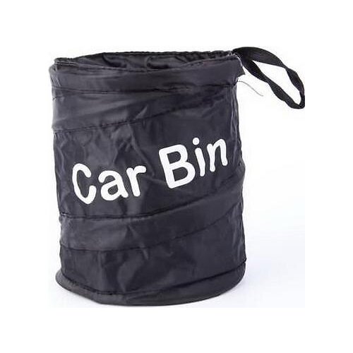 Car Foldable Garbage Bin Traveling Portable Collapsible Rubbish Can Waterproof Leak Proof Hanging Wastebasket