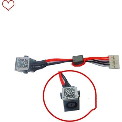 DC Power Jack Cable For Dell Inspiron 15R 15-5520 5525 7520 2718 DC Charging Socket Connector Harness