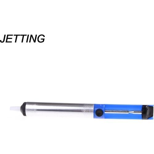 JETTING 1PCS New Desoldering Pump Tool Removal Vacuum Soldering Iron Desolder Aluminum Alloy Shell Solder Sucker
