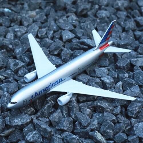 Boeing 777 Airplane Diecast Model 6 inches 1:400 Metal Plane Aircraft Aeroplane Mini Moto Toys for Children