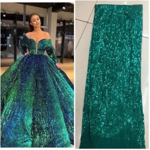 Sequin lace fabric print fabric pleated chiffon women nigerian lace African lace fabric Nigerian style lace fashion 3yard