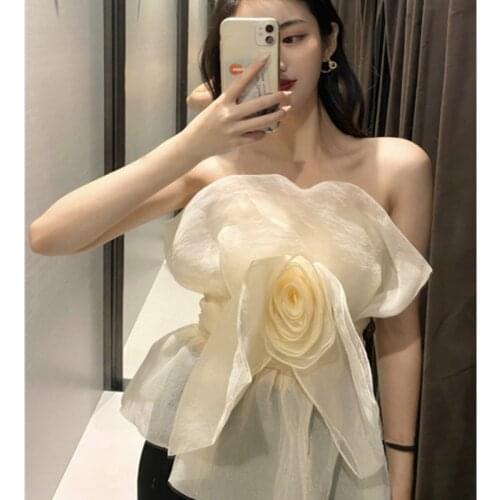 Женские укороченные топы LanLoJer China At AliExpress