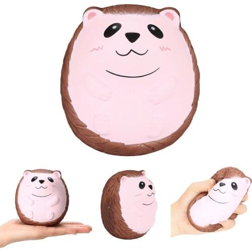 Cute Hedgehog Scented Charm Slow Rising Squeeze Stress Reliever Toy Decompression Fidget Toys New Toys For Children 2021