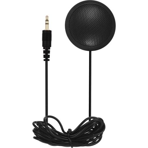 Desktop Omni-directional Microphone for Computer Recorder Pen Portable High Sensitivity Mic Cable for Video Conference Meeting