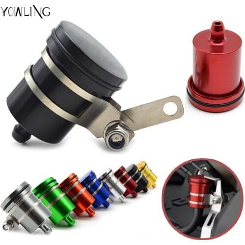 For yamaha YZF R1 R6 FZ1 FZ6 XJ6 XT 660 R MT125 New Coming Universal Motorcycle Brake Fluid Reservoir Clutch Tank Oil Fluid Cup