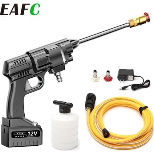 Portable Wireless Car Water Gun 156W High Pressure Washer Gun Spray Powerful Car Washer Wash Machine Garden Water Jet