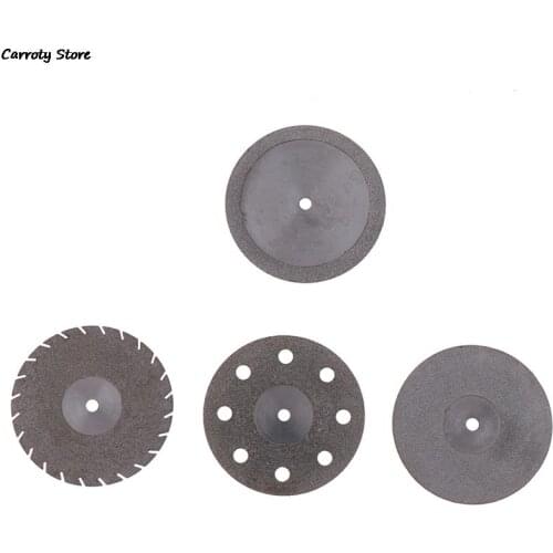 Dental Ultra-thin Double Sided Sand Diamond Cutting Disc With Mandrel For Separating Polish Ceramic Teeth Whitening