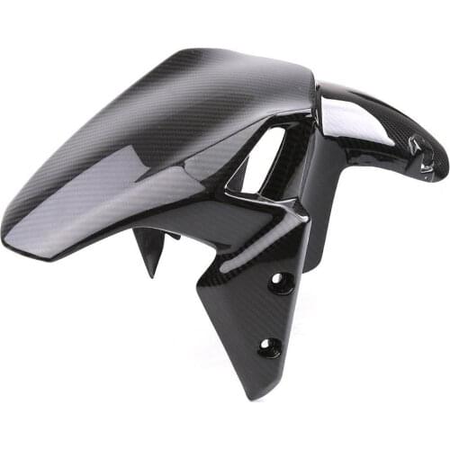 ​Carbon Fiber For Kawasaki Z900 2017 2018 2019 Mudguard Front Wheel Fender Hugger Splash Mud Dust Guard Protector Fairing Cover