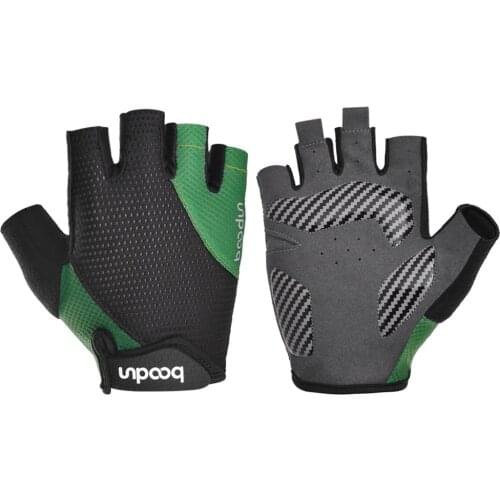 High-grade,Bike Cycling Gloves,Half Finger Style,Men Women Summer Bicycle Motorbike Sport,Riding Equipment,Lycra Fabric,Non-slip