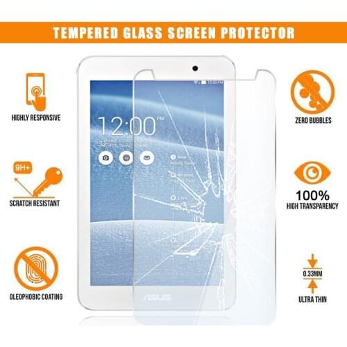 For ASUS MEMO Pad 7 ME176CX ME176C Tablet Tempered Glass Screen Protector Scratch Proof Anti-fingerprint HD Clear Film Cover