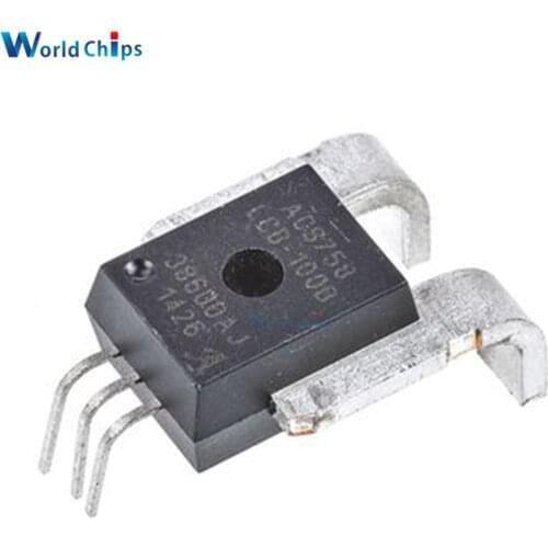 10 PCS ACS758LCB-100B-PFF-T Linear Current Sensor IC Thermally Enhanced Integrated Hall Effect-Based with 100 Current Conductor