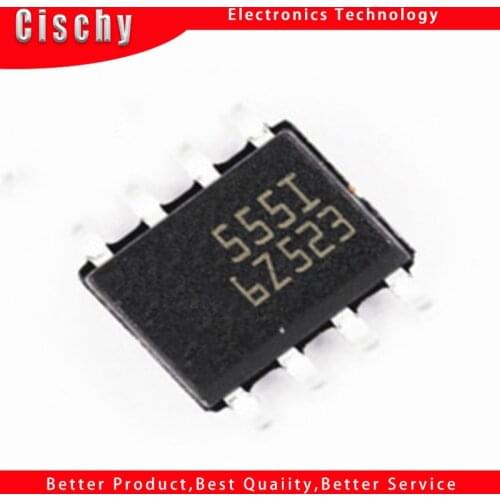 10pcs/lot TS555IDT OSC TIMING 2.7MHZ 8SOIC TS555ID 555 TS555 555I TS55 555ID new and original In Stock