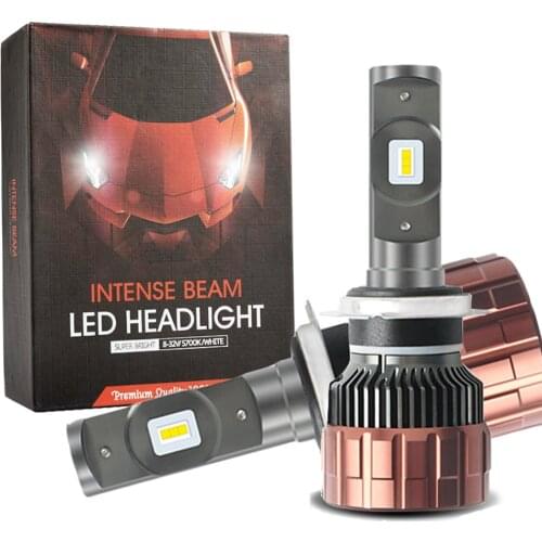 2PCS V6S Car LED Light H1 H7 LED Canbus Bulbs H1 Headlight Lamp CSP 80W 8000lm H15 HB3 HB4 9012 HIR2 Led H11 H8 9006 9005