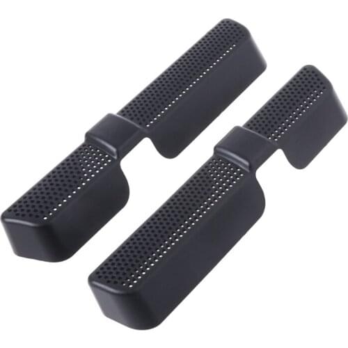 2x Car Rear Seat Air Condition Duct Outlet Cover For Volkswagen VW Tiguan 16 17