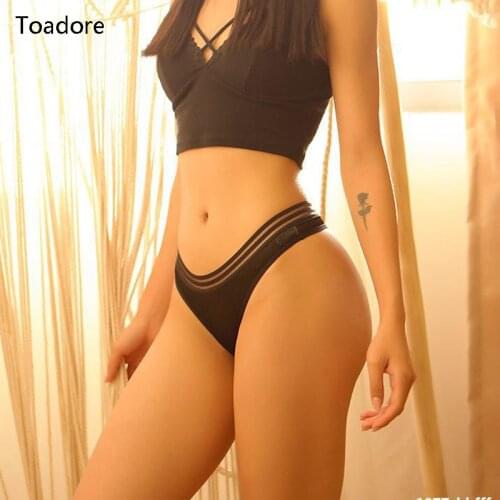 3 Pcs/Set Womens Thong Seamless Underwear For Women Hollow out Tanga Ice Silk Thongs Panties Sexy String Femme Stringi Lingerie