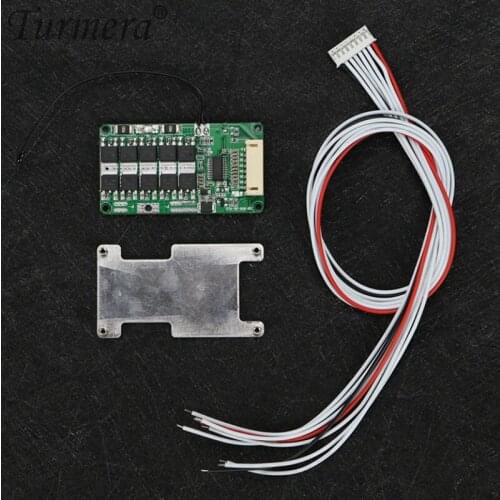 7S 24V 29.4V 25A Lithium Battery BMS NTC Temperature Protection Board with Balance for Electric Bike and E-scooter Use A