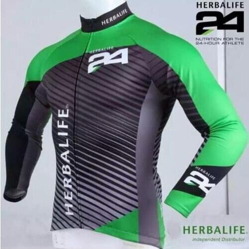 Herbalife 24 Bike Riding T-shirt Riding Motorcycle Riding Jersey Long Sleeve SweatshirtXXS-XXXXXXL